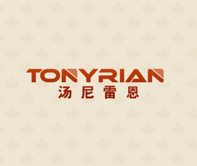 汤尼雷恩 TONYRIAN
