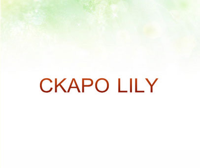 CKAPO LILY