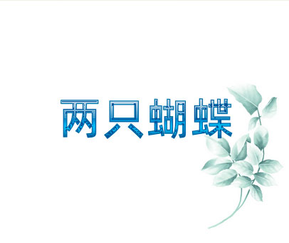 两只蝴蝶