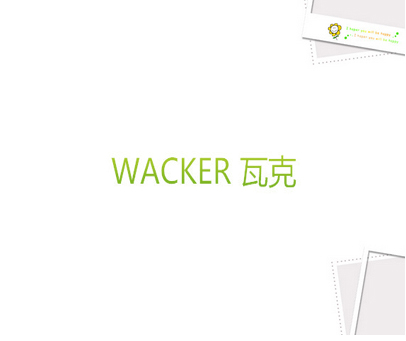 WACKER 瓦克