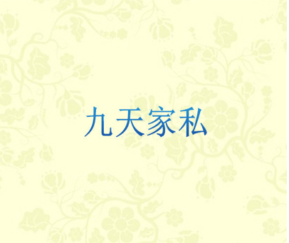 九天家私