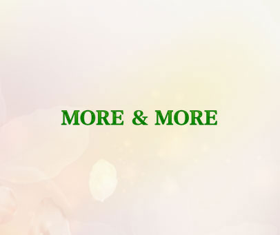 MORE&MORE