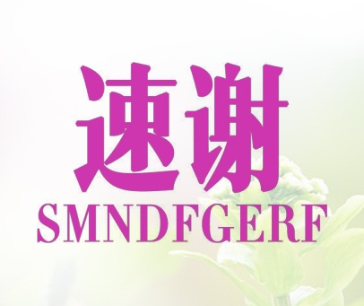 速谢 SMNDFGERF