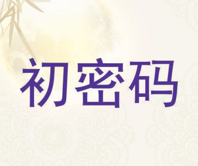 初密码